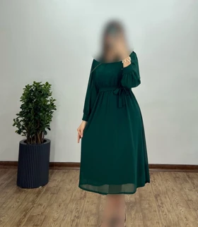 پیراهن حریر ستاره 4