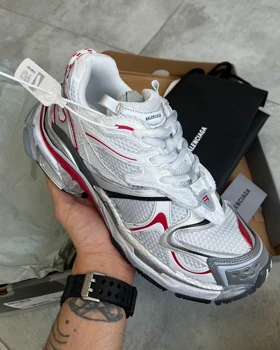 کتانی BALENCIAGA RUNNER طوسی قرمز