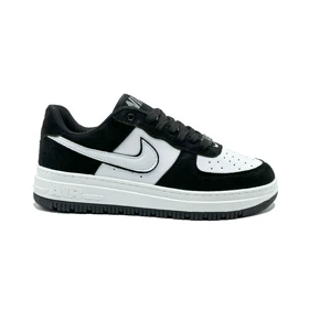 کفش کتانی اسپرت مردانه و زنانه رنگ مشکی سفید مدل نایک NIKE AIR FORCE