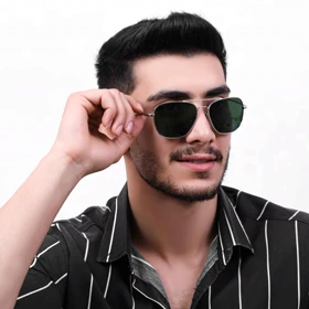عینک اسپرت رندولف / فریم فلزی عدسی شیشه ضدخش (در چند رنگ مختلف)