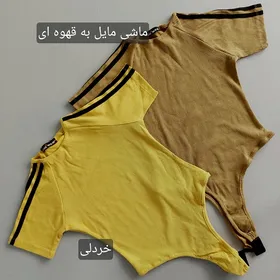 بادی قزن دار آستین سه خط زنانه 36 تا 44