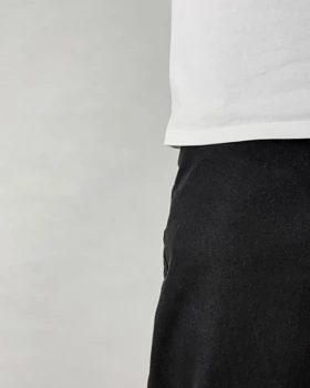 شلوار جین مردانه مام استایل رنگ مشکی ronak morato