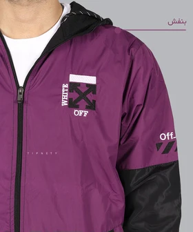 سویشرت مردانه OFF WHITE مدل بادگیر 1061