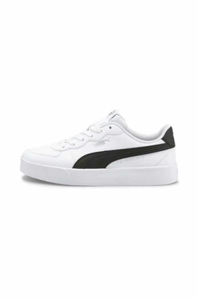 Kadin White Puma Skye ورزش تمیز و کفش روزانه -Beyaz 38014704