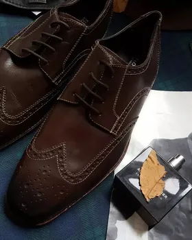 کفش رسمی رویه چرم