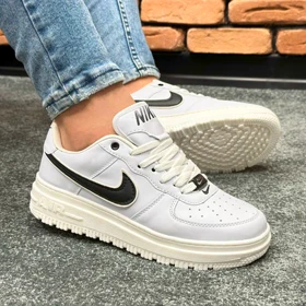 کفش کتانی اسپرت مردانه و زنانه رنگ سفید مدل نایک NIKE AIR FORCE