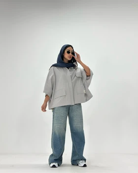 شومیز کتان پنبه