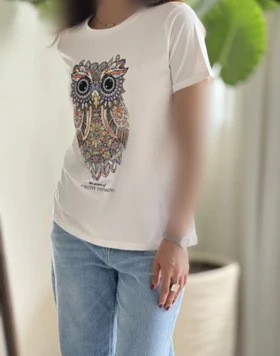 تیشرت طرح جغد
