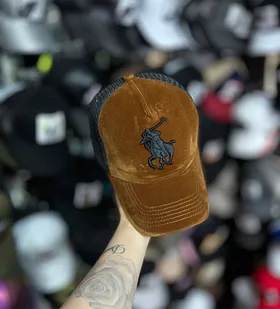 کلاه بیسبالی مخمل polo