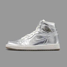 نایکی جردن 1 نقره ای ساق‌دار Nike Air Jordan 1 High OG Metallic Silver