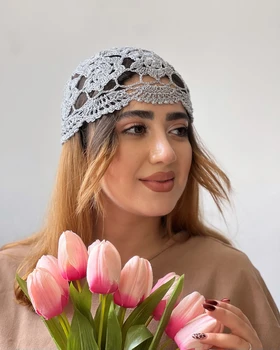 کلاه لمه دار نخ‌ابریشم