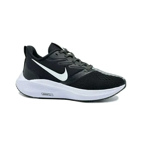 کفش و کتانی اسپرت مردانه مدل نایک زوم NIKE_RUNNING رنگ مشکی سفید