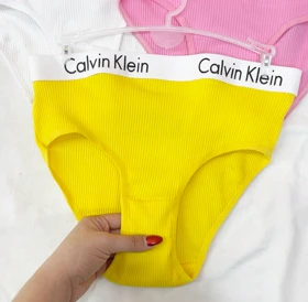 شورت کبریتی اسپرت زنانه طرح کلوین کلین