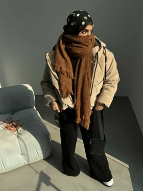 کاپشن بادکنکی پایین کش