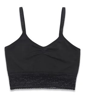 نیم‌تنه Neev نیو نخ و دانتل کد 6207 مشکی Black
