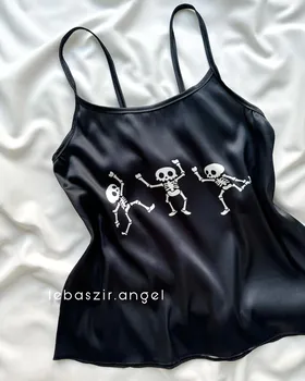 تاپ و شلوارک ساتن