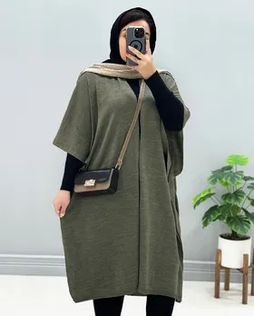 پانچو بافت‌ساده