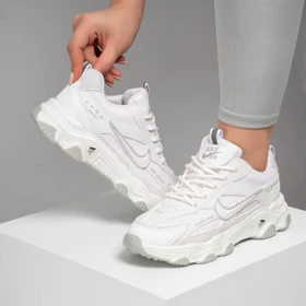 کفش و کتانی زنانه و دخترانه مدل نایک NIKE رنگ سفید