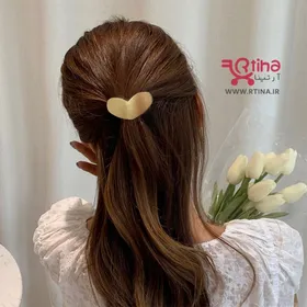 کش موی جدید مدل قلبی استیل