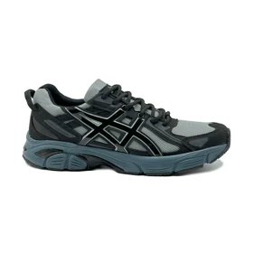 کفش کتانی مردانه مدل اسیکس ASICS رنگ مشکی طوسی