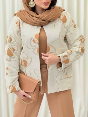 کت ژاکارد نازنین