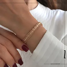 دستبند رولکس آینه‌ای باریک