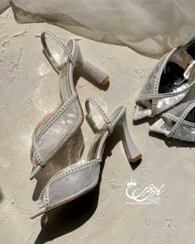 کفش دانتل مرواریدی