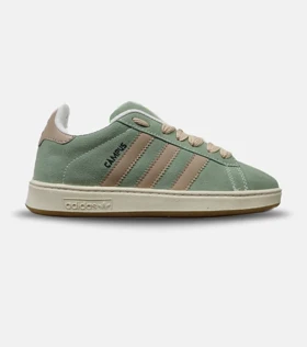کفش کتانی مردانه و زنانه سبز کرم ADIDAS Campus