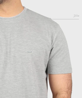 تیشرت لش ساده دو لایه 0580