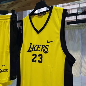 ست رکابی و شلوارک LAKERS