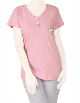 ست تیشرت و شلوار زنانه 0858