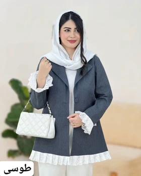 مانتو کتی توردار هستی