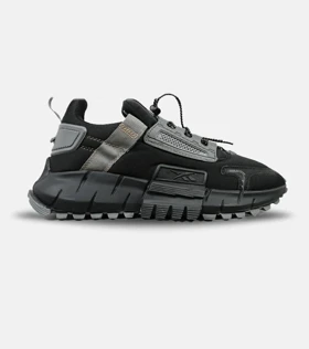 کفش کتانی مشکی طوسی ریباک Reebok Zig Kinetica 2.5 Edge