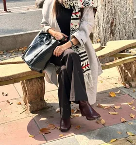 بوت پاشنه مربعی