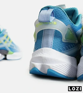 کفش کتانی مردانه و زنانه آبی لیمویی سفید Adidas SUPERNOVA 3