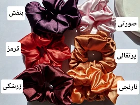 اسکرانچی ساتن پاییزی