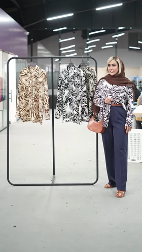 شومیز طرح‌دار