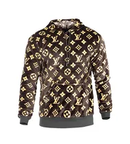هودی کلاه دار طرح دار LOUIS VUITTON مردانه
