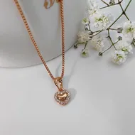 پلاک قلب نگین‌دار ژوپینگ کد 272