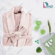 حوله تن پوش طرح کارولین رنگ کالباسی