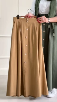 دامن کتان سارینا