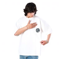 زیگ تیشرت آستین کوتاه white chill out tshirt-9807