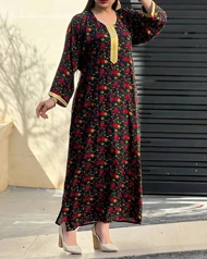 پیراهن ساحلی گلریز کتیبه طلایی 4163