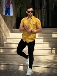 پیراهن کتان مکویین