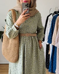 پیراهن مانتویی بابونه6