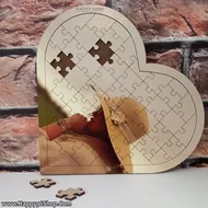 پازل چوبی با عکس دلخواه شما