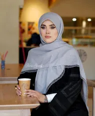 روسری اسلپ دور دانتل اکلیلی