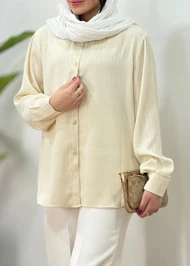 شومیز ساتن ابریشم یارا