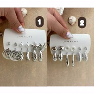 پک گوشواره دخترانه فشن سیلور 920