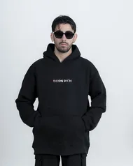 هودی مدل CAMO مشکی برند بورن ریچ bornrich